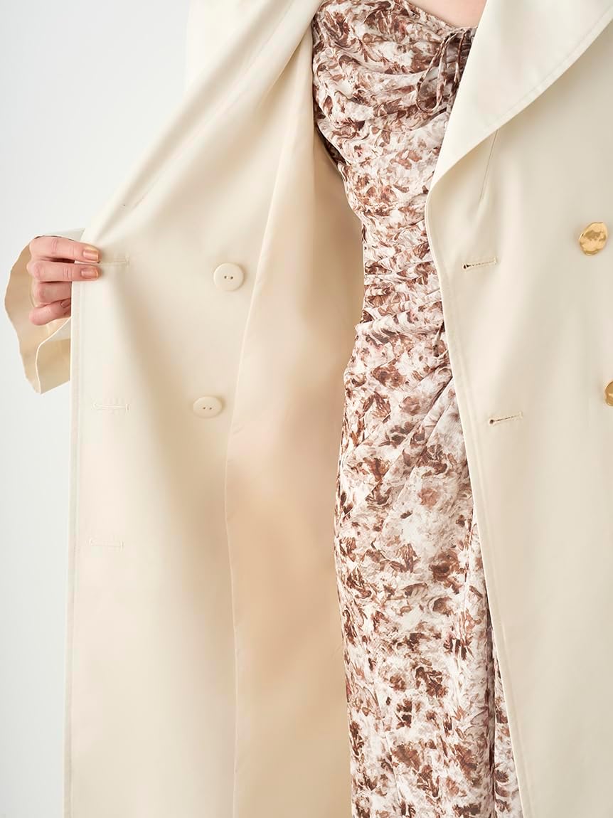 スナイデル] レザーベルトトレンチコート SWFC244132 レディース